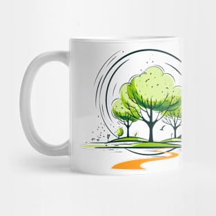 Whimsical Trees Mug